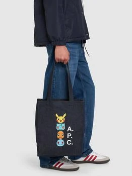A.P.C. | A.p.c. X Pokémon Denim Tote Bag 