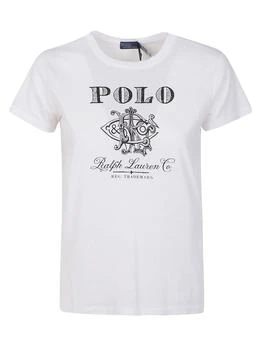 推荐Polo Ralph Lauren Graphic Printed Crewneck T-Shirt商品