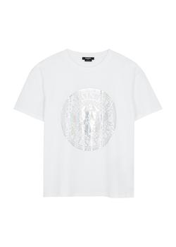 Balmain | KIDS Logo cotton T-shirt (12-14 years)商品图片,额外9折, 独家减免邮费, 额外九折