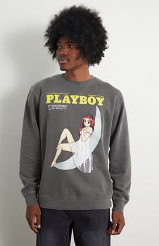 推荐x Playboy Moonlit Crew Neck Sweatshirt商品