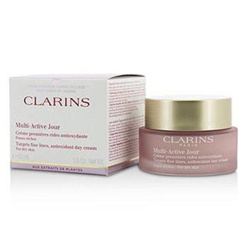 娇韵诗面霜系列, Clarins | Clarins 206174 1.6 oz Multi-Active Day Targets Fine Lines Antioxidant Day Cream for Dry Skin商品图片 8.7折