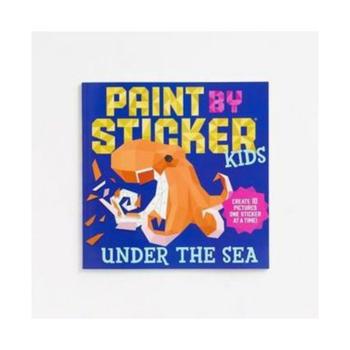 商品Barnes & Noble | Under the Sea- Create 10 Pictures One Sticker at a Time Paint by Sticker Kids Series by Workman Publishing,商家Macy's,价格¥77图片