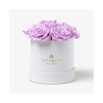 Infinity Roses | Round Box of 7 Lavender Real Roses Preserved To Last Over A Year,商家Macy's,价格¥1010
