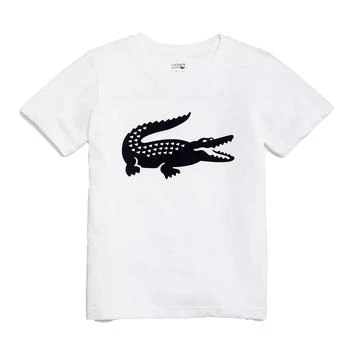 Lacoste | White Large Croc Graphic T-Shirt 6折