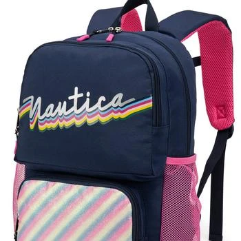 Nautica | Kids Backpack for School | Retro Rainbow | 16" Tall STANDARD,商家Verishop,价格¥228