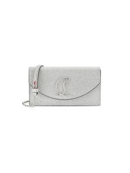 Christian Louboutin | Loubi54 Glitter Clutch-On-Strap商品图片,