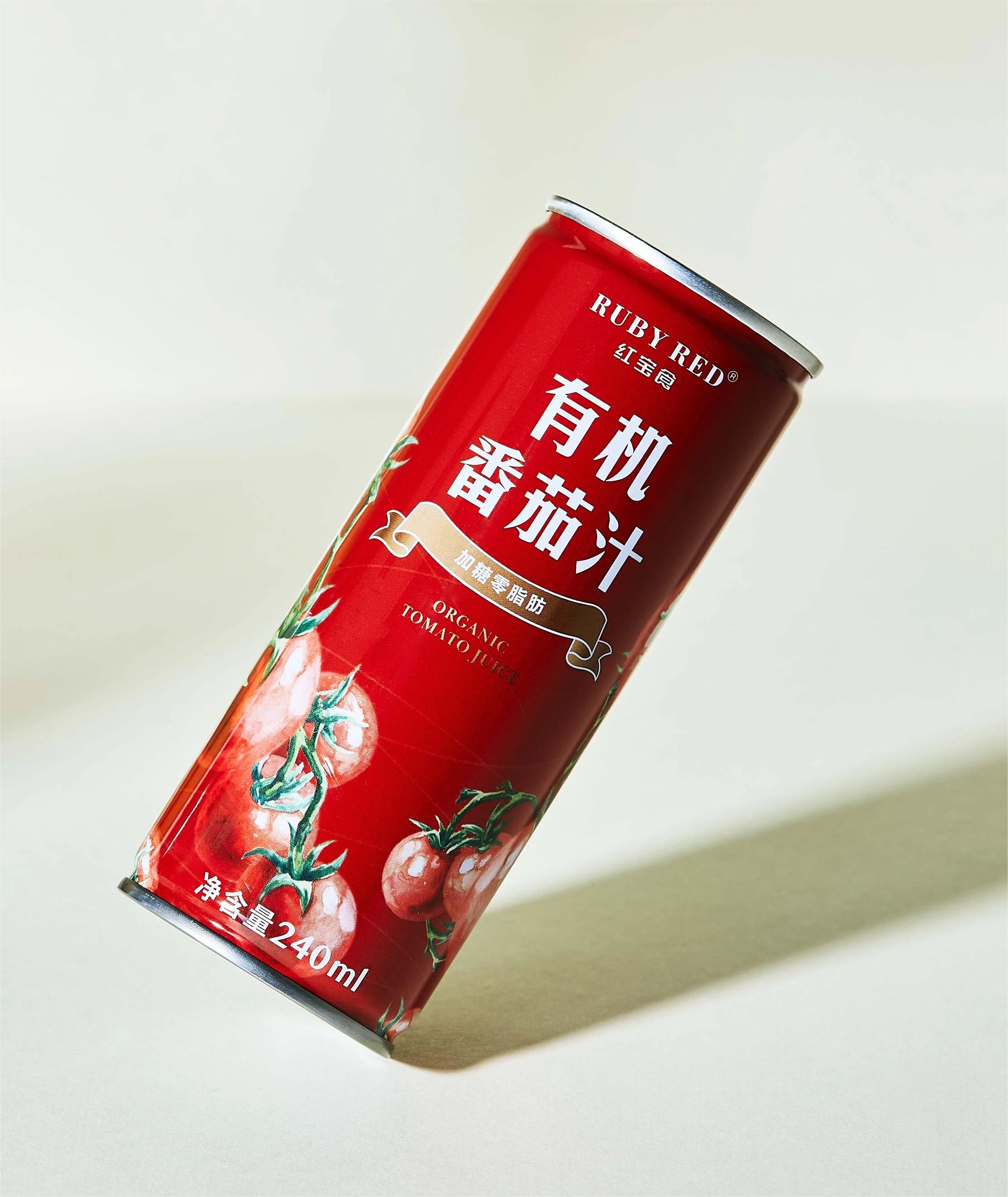 RUBY RED | RUBY RED红宝食有机番茄汁240ml*12罐加糖零添加,商家rubyred,价格¥149