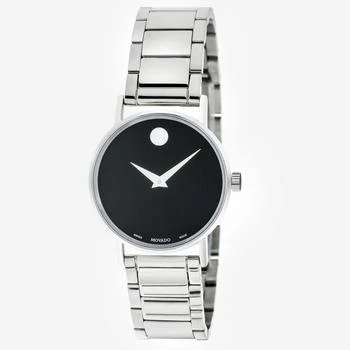 推荐Movado Museum Classic Stainless Steel Women's Quartz Watch 607234商品