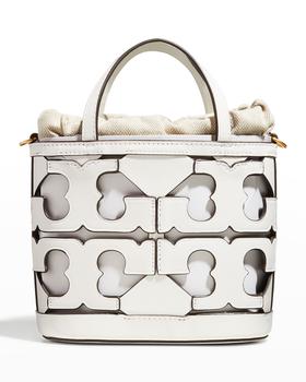 tory burch托特包精选, Tory Burch | Mini Cutout Logo Tote Bag商品图片 