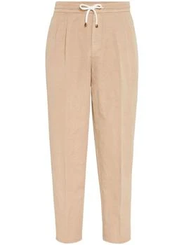 推荐Brunello Cucinelli Fit Pants With Drawstring商品