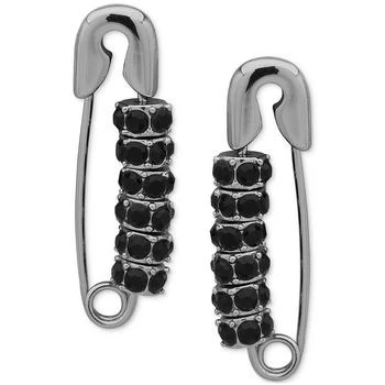 Karl Lagerfeld Paris | Pavé Bead Safety Pin Drop Earrings,商家Macy's,价格¥131