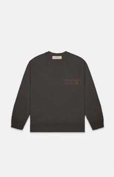商品Essentials | Off Black Crew Neck Sweatshirt,商家PacSun,价格¥652图片