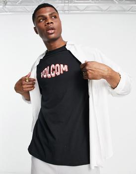 Volcom是什么牌子, Volcom | Volcom Crusher t-shirt in black商品图片 7.5折