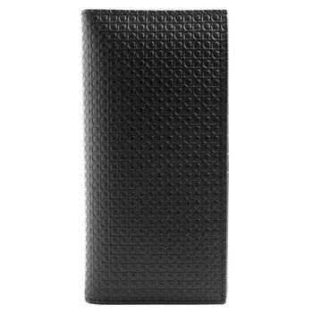 菲拉格慕包, Salvatore Ferragamo | Black Signature Gancini Leather Wallet商品图片 5折