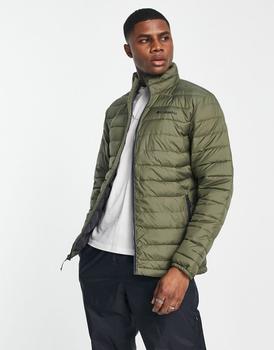 Columbia | Columbia Powder Lite puffer jacket in khaki Exclusive at ASOS商品图片,