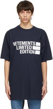 推荐Navy 'Limited Editon' Logo T-Shirt商品