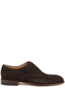 推荐Honor brown suede Oxford shoes商品