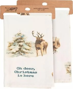 Primitives by Kathy | Oh Deer Kitchen Towel,商家Macy's,价格¥120