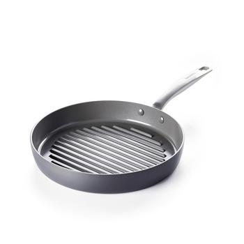 商品Greenpan | Chatham Ceramic Nonstick 11" Round Grill Pan,商家Macy's,价格¥394图片