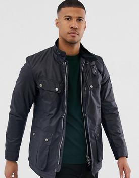 barbour, Barbour International | Barbour International Duke slim fit wax jacket navy商品图片 7.5折