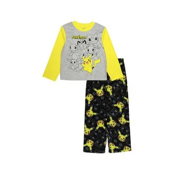 Pokemon | Big Boys Pull Over Head T-shirt and Elastic Waist Pants, 2 Piece Set,商家Macy's,价格¥170