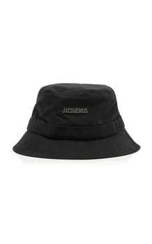 推荐Jacquemus - Le Bob Gadjo Cotton Bucket Hat - Black - EU 60 - Moda Operandi商品