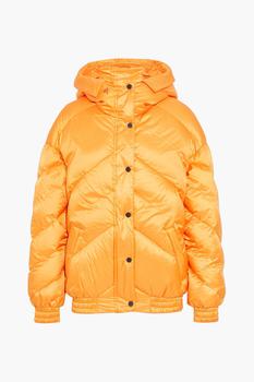 推荐Quilted hooded down ski jacket商品