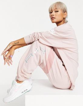 NIKE | Nike Air oversized fleece joggers in pink oxford商品图片,6折×额外9.5折, 额外九五折