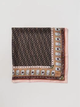 Fendi | Fendi silk scarf with FF Fendi pattern 