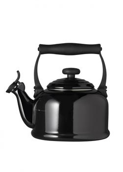 商品Le Creuset | Tradational kettle with fixed whistle 2...1l black,商家Harvey Nichols,价格¥729图片