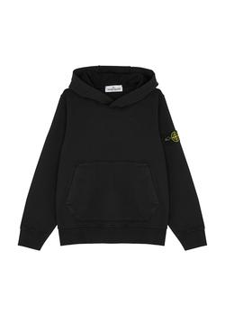 推荐KIDS Black hooded cotton sweatshirt (6-8 years)商品