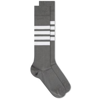 thom browne代购, Thom Browne | Thom Browne 4 Bar Over The Knee Sock商品图片 