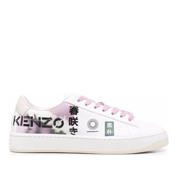 推荐KENZO 女士白色皮革运动鞋 FC52SN170L71-66商品