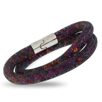 商品Swarovski | Swarovski Stardust Dark Multicolor Crystals Bracelet 5184188-S- Small,商家Jomashop,价格¥215图片