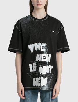 ader error直邮, ADER error | Graffiti Logo T-shirt商品图片 5折