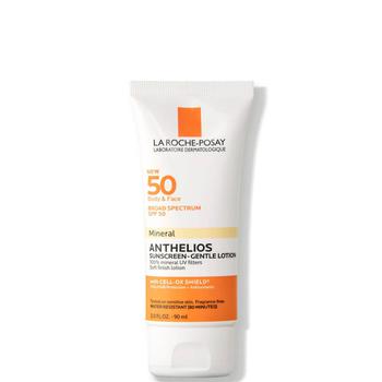 推荐La Roche-Posay Anthelios SPF 50 Mineral Sunscreen - Gentle Lotion商品