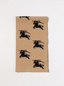 推荐Burberry cashmere scarf with jacquard logo商品