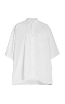 推荐R13 - Women's Oversized Boxy Cotton Shirt - White - XS - Moda Operandi商品
