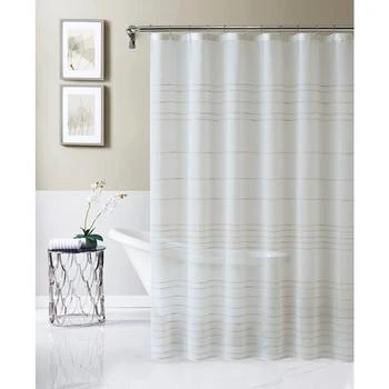 Dainty Home | Lisa Shower Curtain, 72" x 70",商家Macy's,价格¥263