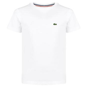 Lacoste | Boys White Short Sleeve T Shirt商品图片,额外8折, 额外八折