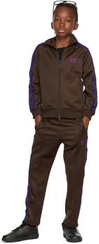 Needles代购, Needles | SSENSE Exclusive Kids Brown Track Pants商品图片 3.2折