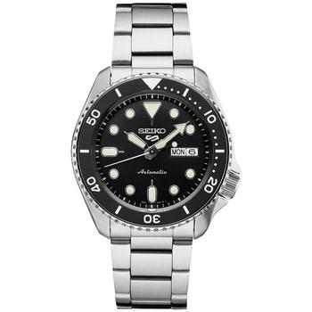 精工5号, Seiko | Men's Automatic 5 Sports Stainless Steel Bracelet Watch 43mm商品图片 9折