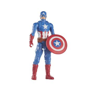 商品Marvel Avengers Titan Hero Series Blast Gear Captain America Action Figure,商家Macy's,价格¥66图片