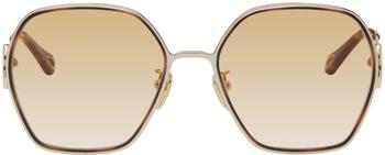 Chloé | Gold Austine Sunglasses商品图片,
