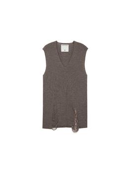 商品MAISONMARAIS | Ribbed Knit Vest - Cocoa,商家W Concept,价格¥1743图片