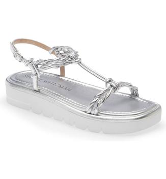 Stuart Weitzman, Stuart Weitzman | Calypso Strappy Platform Sandal商品图片 3折