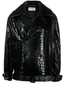 圣罗兰皮衣, Yves Saint Laurent | Black leather jacket商品图片 8.9折