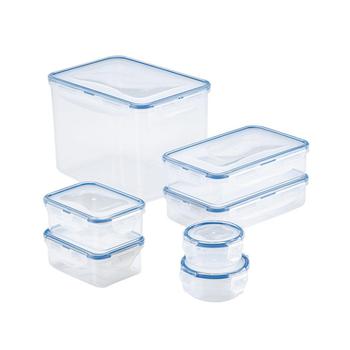 商品Easy Essentials Rectangular 14-Pc. Food Storage Container Set图片