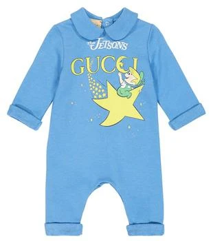 Gucci | x The Jetsons© Baby Printed cotton onesie 独家减免邮费