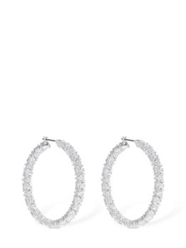 Swarovski | Ortyx Swarovski Big Hoop Earrings商品图片,额外8.5折, 额外八五折